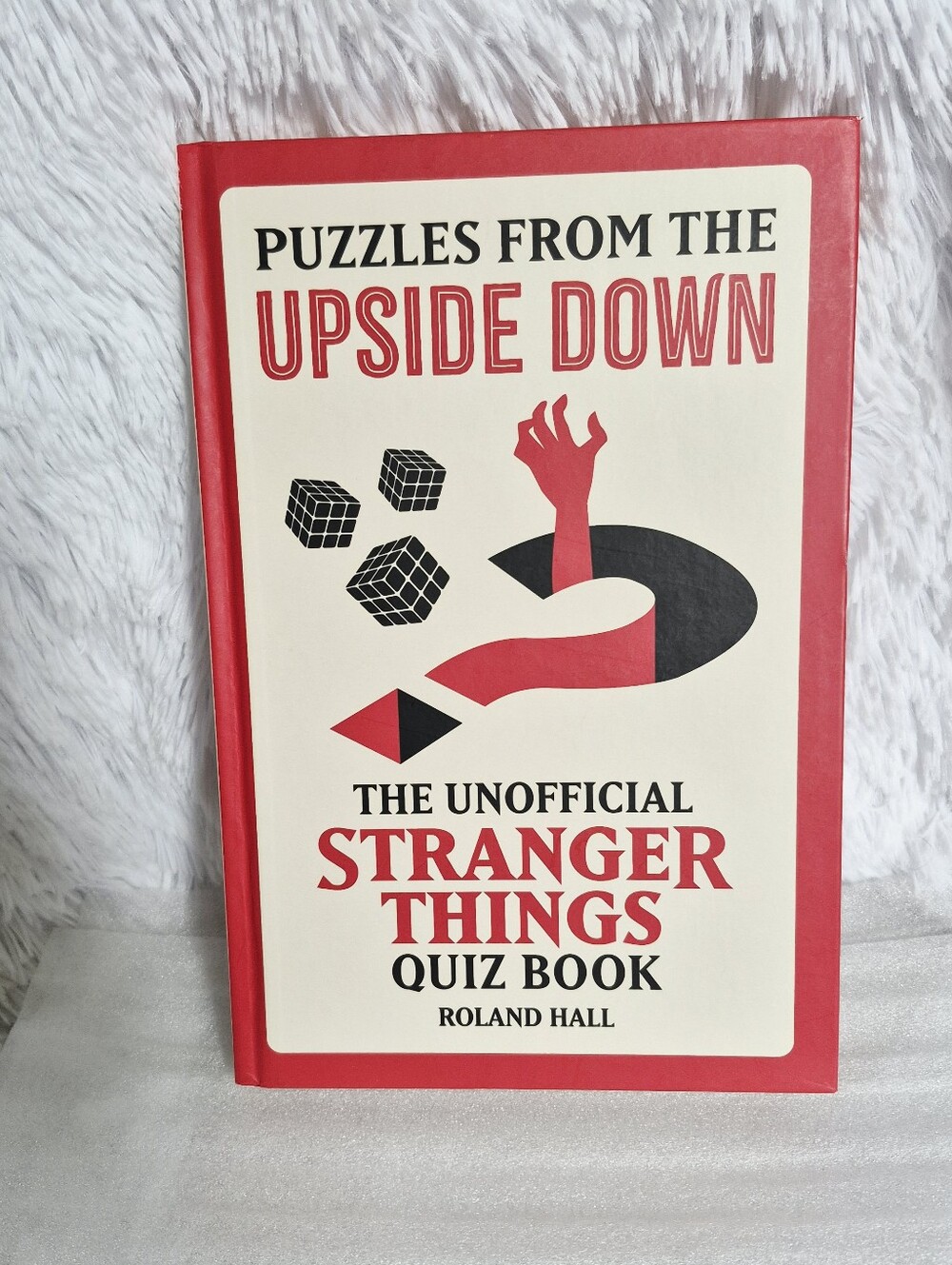 5/$25 NWT Puzzles From the Upside Down Hardcover Book